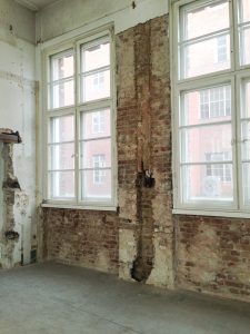 Architekturprojekt, Bauen im Bestand, Objektbesichtigung, Renovierung, Showroom