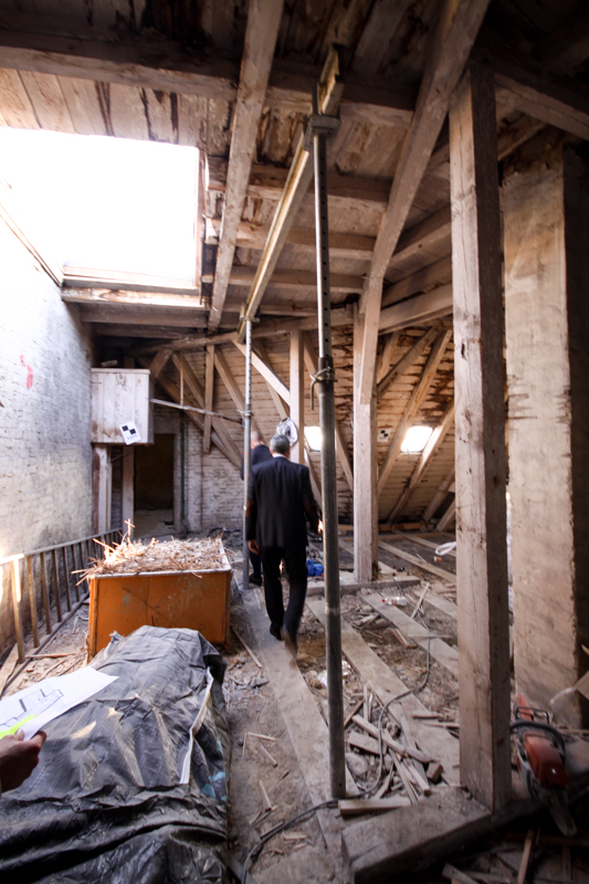 Architekturprojekt, Bauen im Bestand, Dachgeschoss, Kurfürstendamm, Office, Denkmalschutz