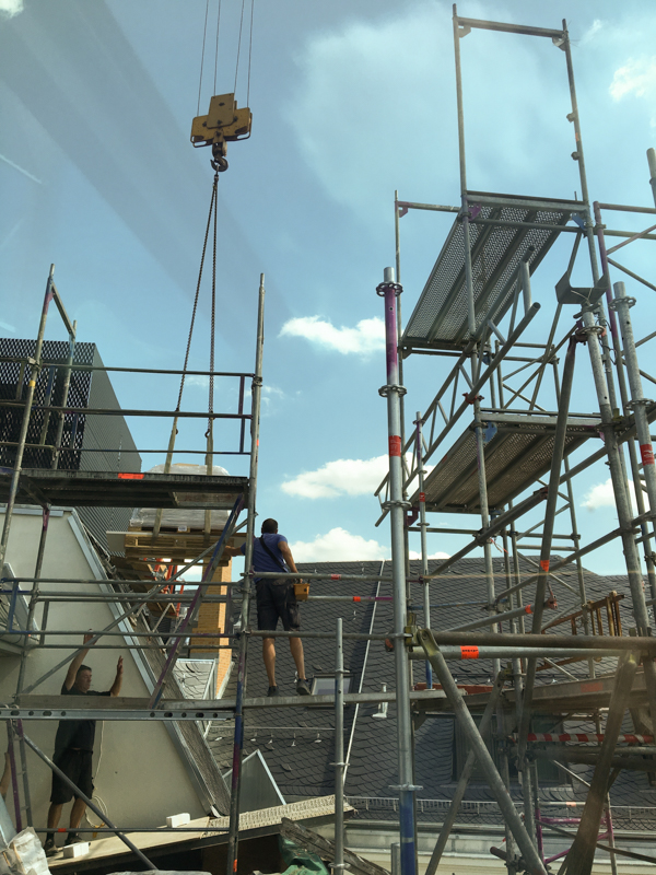 Architekturprojekt, Bauen im Bestand, Dachgeschoss, Kurfürstendamm, Office, Denkmalschutz