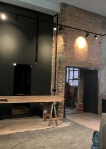 Architekturprojekt, Bauen im Bestand, Objektbesichtigung, Renovierung, Showroom